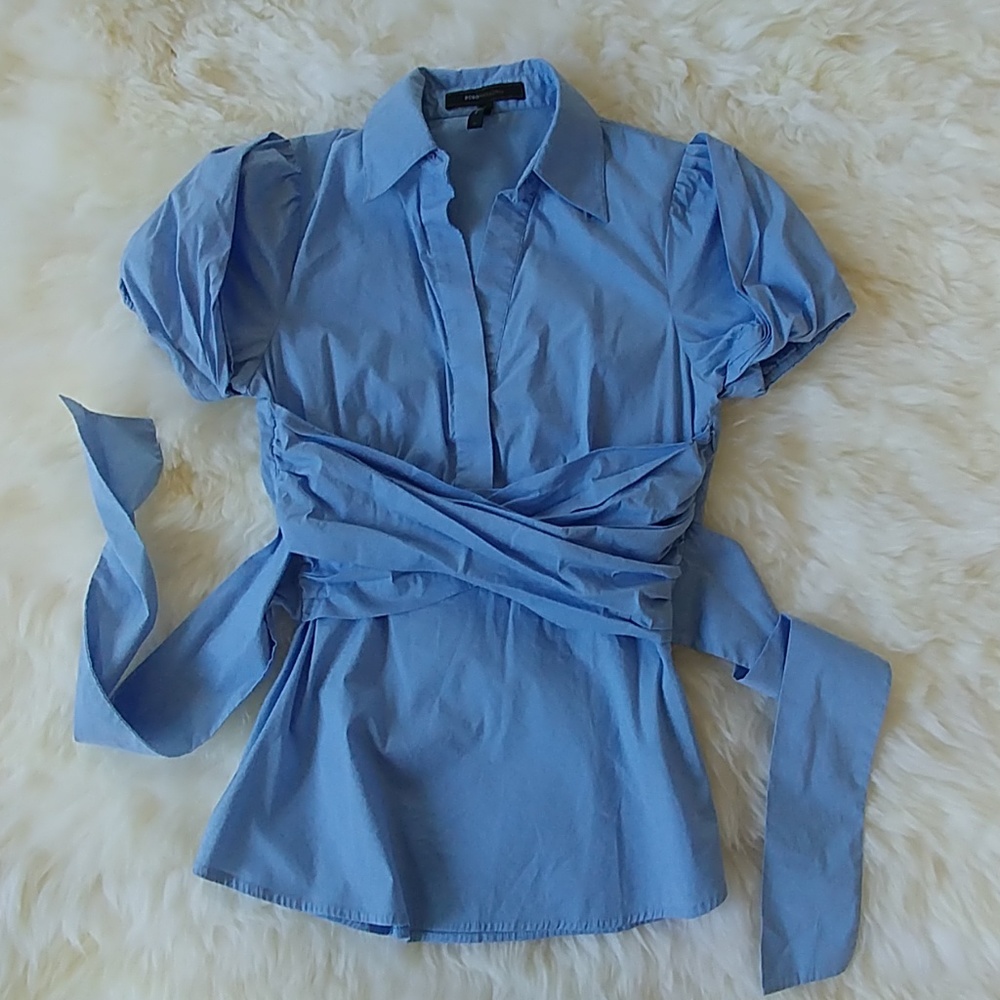 BCBG MaxAzria Short sleeve blouse.